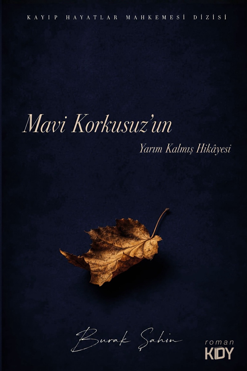 Mavi Korkusuz'un Yarım Kalmış Hikâyesi romanı kitap kapağı - Burak Şahin